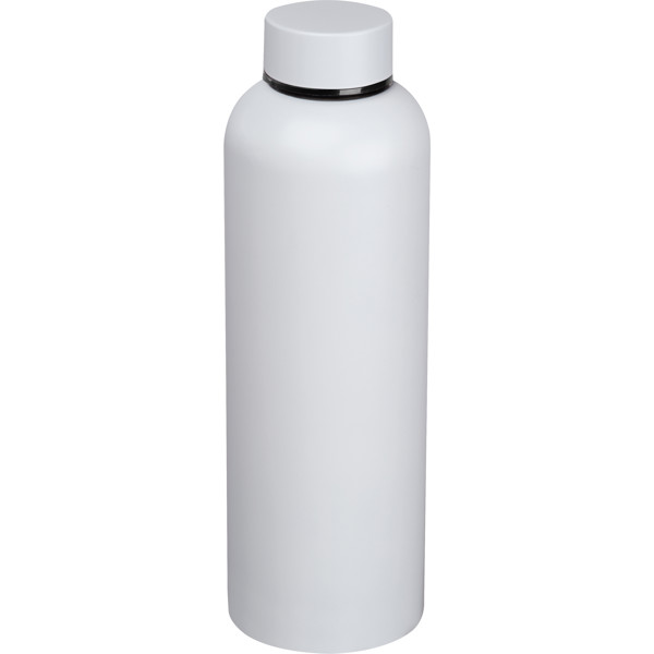 CrisMa stainless steel drinking bottle, 700ml VERENA - White