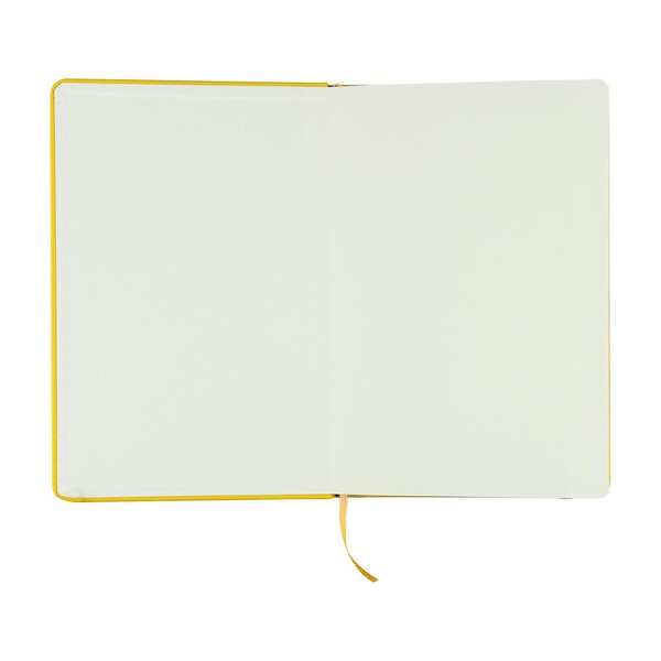 Notebook Eva | Recycled | A5 | Lined - yellow