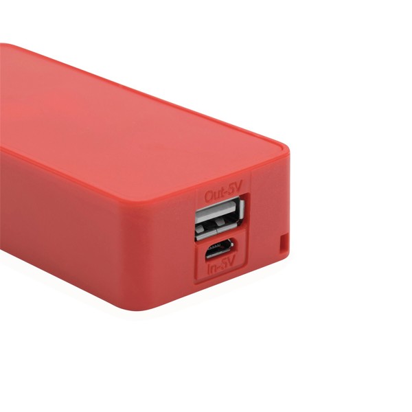 Powerbank Top Energy - Rot