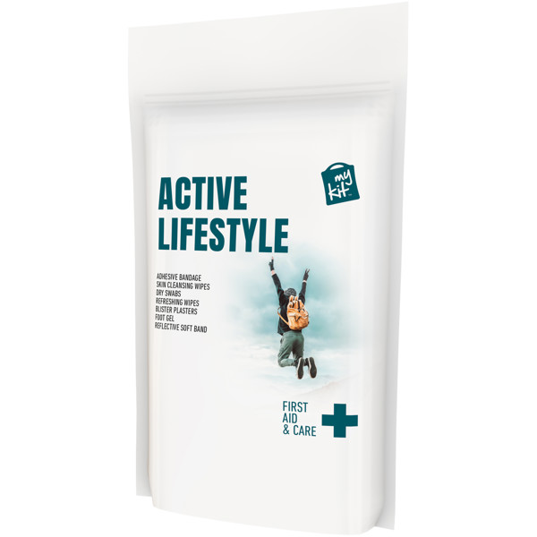 MyKit Active Lifestyle Erste-Hilfe in Papiertasche - weiss