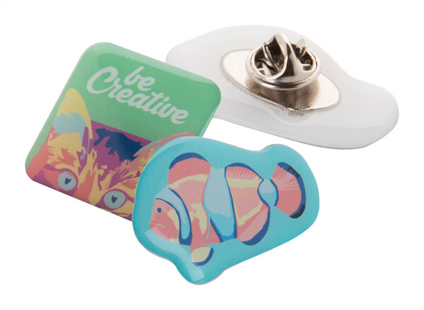 Badge époxy sur-mesure EpoBadge Midi