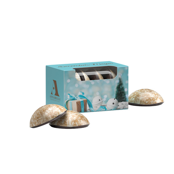 Four mini gingerbreads