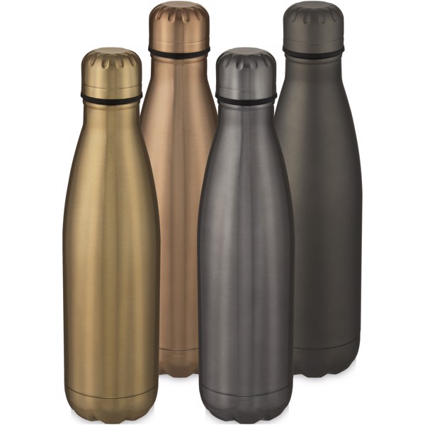 Bouteille Cove de 500 ml en acier inoxydable à isolation sous vide - Titane