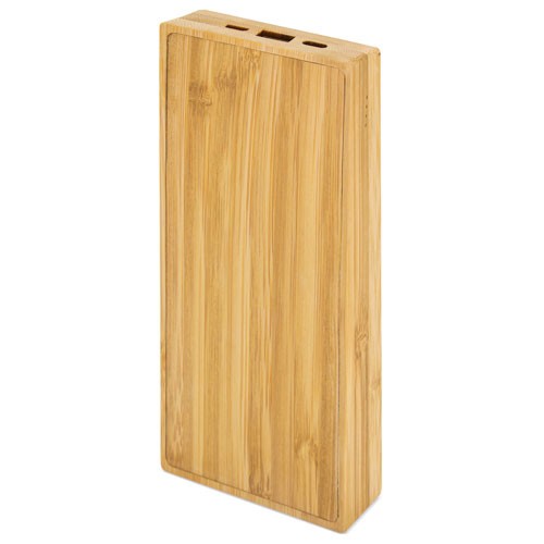 CARGADOR SOLAR DE BAMBU
