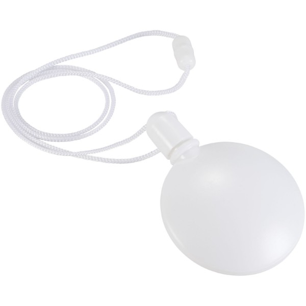 Blubber round bubble dispenser - White