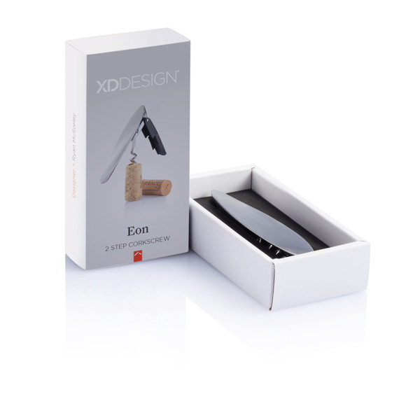 XD Design Eon corkscrew, 2 step, zinc alloy