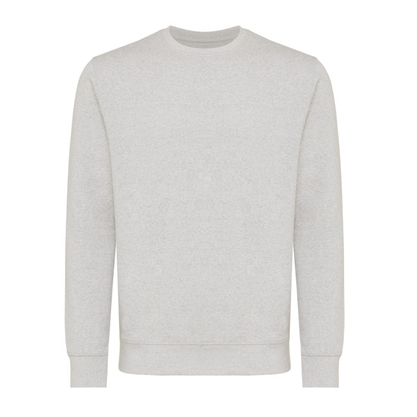 Lehká mikina Iqoniq Etosha z recykl. bavlny - Light Heather Grey / 5XL