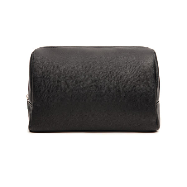 VINGA Bermond RCS recycled PU toiletry bag - Black