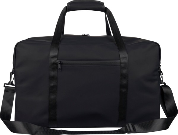 Gerecyclede PU dufflebag Mirae - zwart