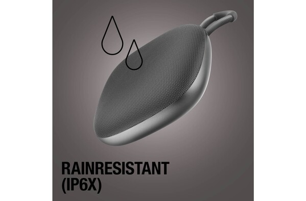 Enceinte Bluetooth étanche Fresh n Rebel Bold S3 - Gris foncé