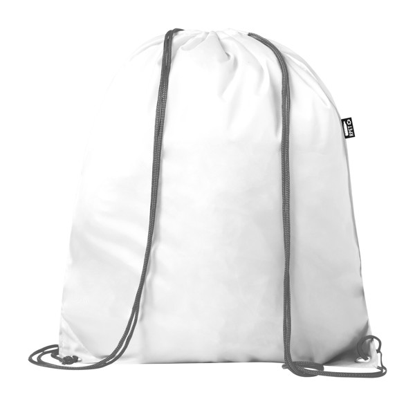 Rpet Drawstring Bag Redraw - White
