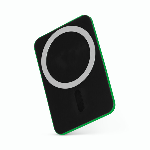 Funda magnética para teléfono con ventosa selfie - Verde brillante