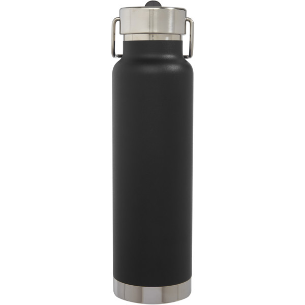 Thor 750 ml copper vacuum insulated sport bottle - Black
