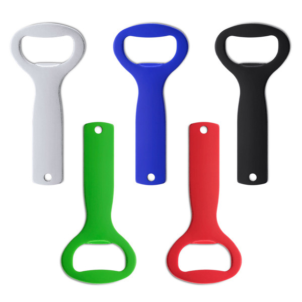 Lager Opener Keychain - Silver