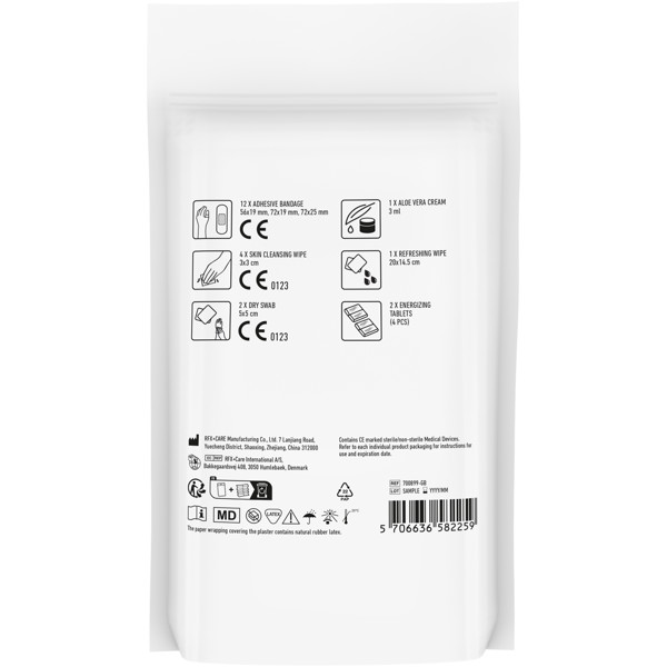 MyKit Energizer en pochette papier - Blanc