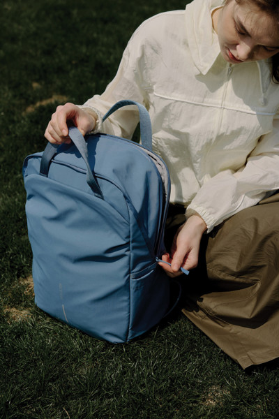 XD Design Soft Tote Rucksack - Blau / Grau
