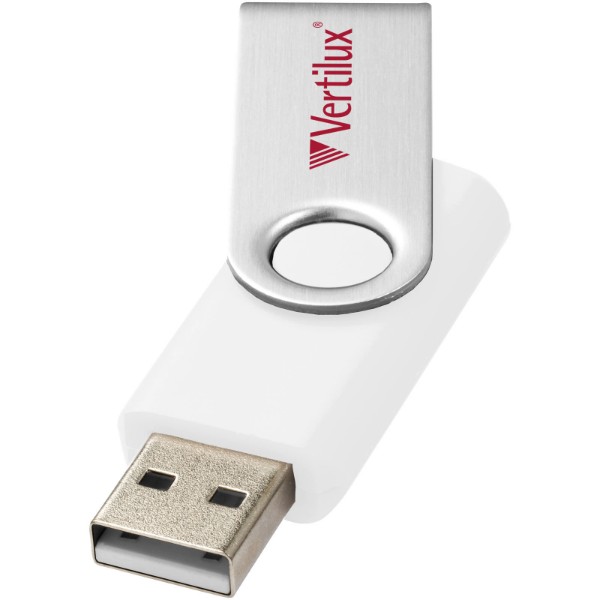 Clé USB basic 32 Go Rotate - Blanc