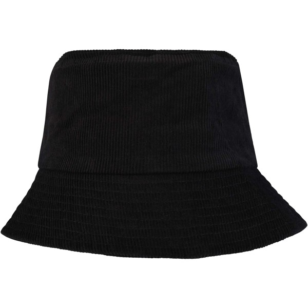 Howson Sonnenhut aus recyceltem Cord - schwarz