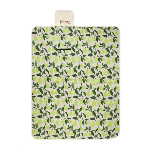 Vinga Daya picnic blanket 170x130 cm, rPET fleece - Green