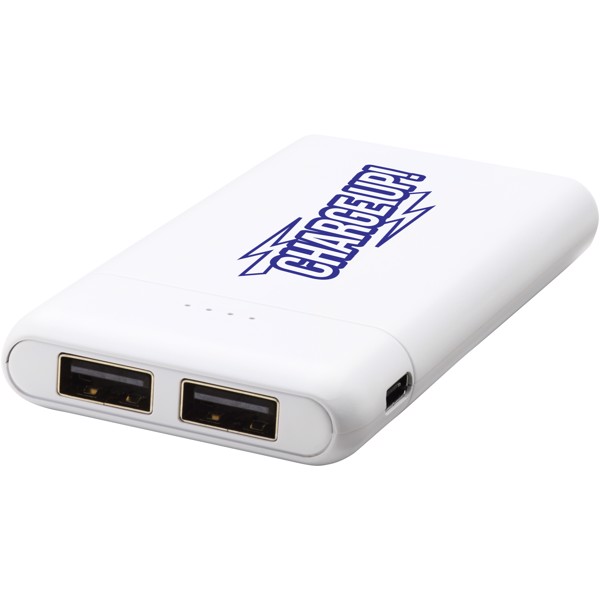 Odyssey 5000mAh high density power bank - White