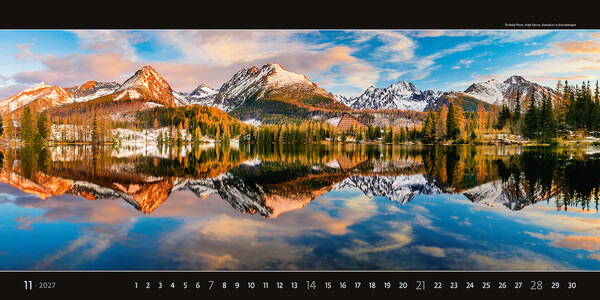 Nástěnný kalendář Panoramaphoto 2027