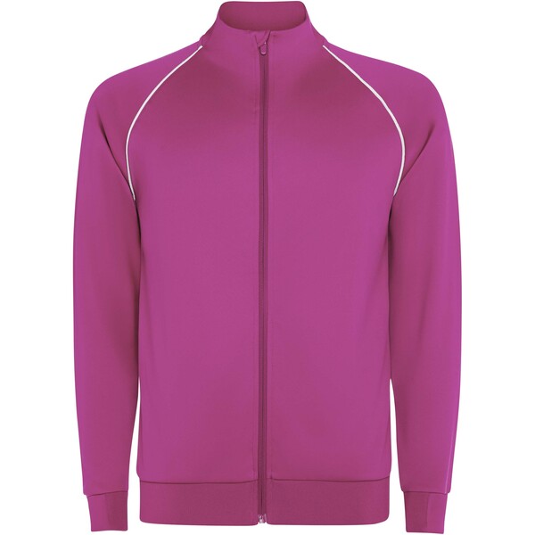 Valier full zip men's sweatshirt - Pink Fluor / M