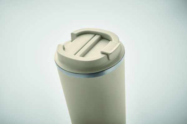 Kozarec Brace+ 510 ml, dvojna stena iz nerjavečega jekla - Bež