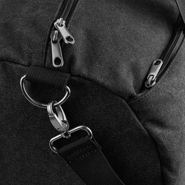 Vintage Canvas Barrel Bag - Vintage Black / ONE SIZE