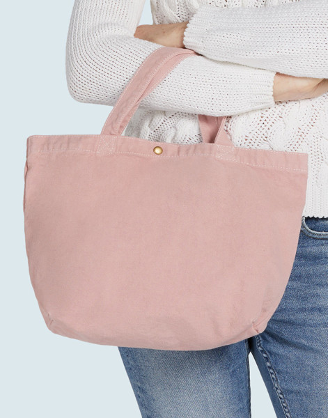 Small Canvas Shopper - Primrose Pink / ONE SIZE