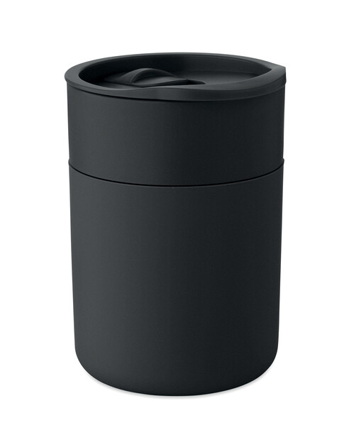 PP pohár 330 ml - Čierna