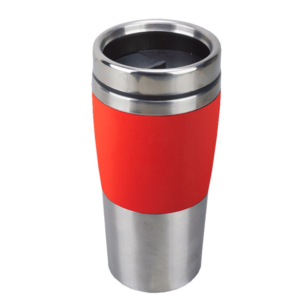 380 ml Resolute thermal mug - Red / Silver