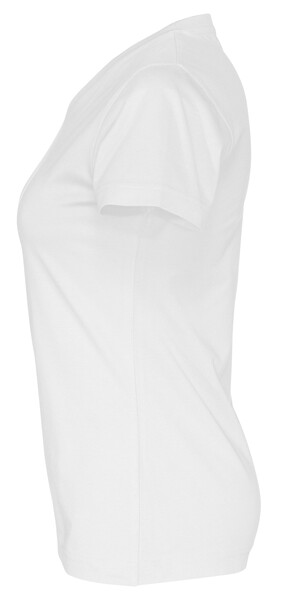 Cottover Gots T-shirt V-neck Lady white S