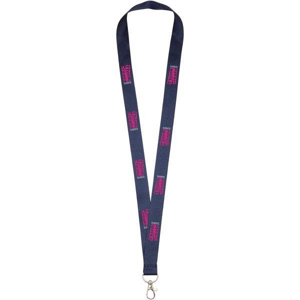Lanyard Impey con comodo gancio - Navy