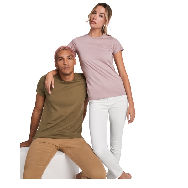 T-shirt a maniche corte in cotone biologico da uomo da 175 g/m² Breda - Lavanda / M