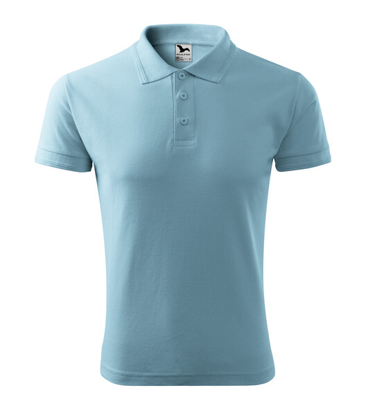 Polokošile Pánská Malfini® Pique Polo - Nebesky Modrá / 4XL