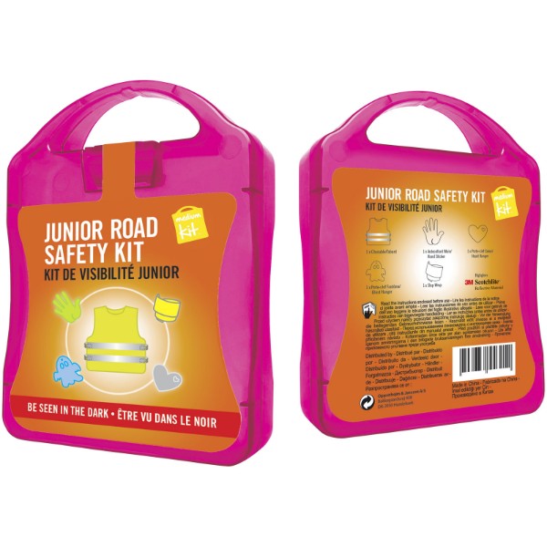MyKit M Segurança rodoviária crianças - Magenta transparente