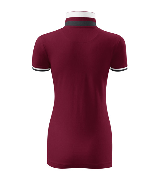 Polokošile Dámská Malfini Premium® Collar Up - Garnet / M