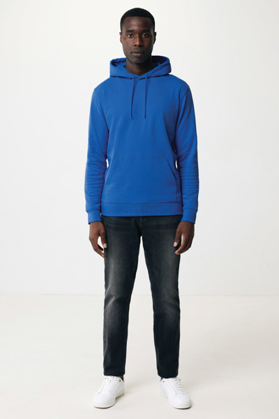 Iqoniq Jasper recycled cotton hoodie - Royal Blue / XS