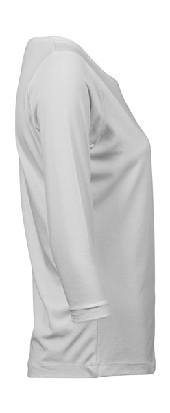 Ladies 3 / 4 Sleeve Stretch Tee - White / XL