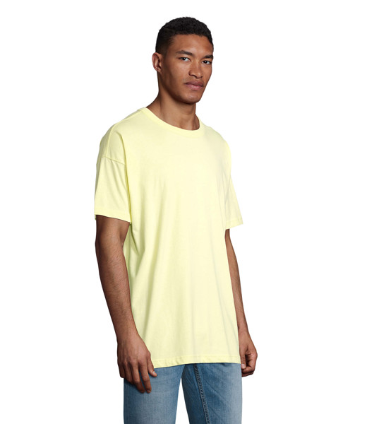 BOXY MEN T-SHIRT OVERSIZE - Giallo ChiaroXL