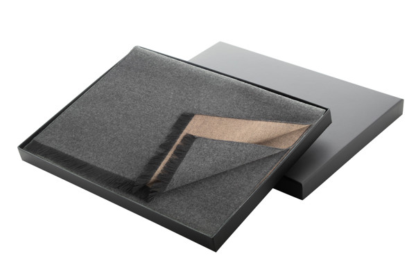 Men's Scarf Chamonix - Beige / Grey