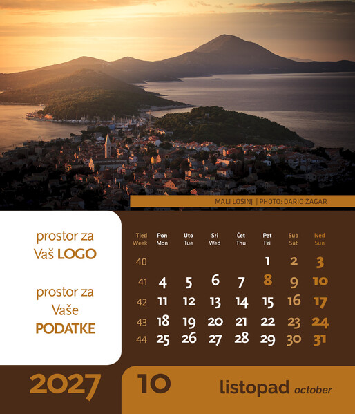 Stolni CD kalendar – Jadranski gradovi