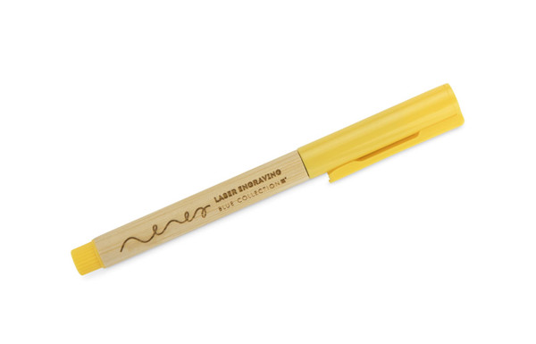 Bamboo pen TUFI - yellow