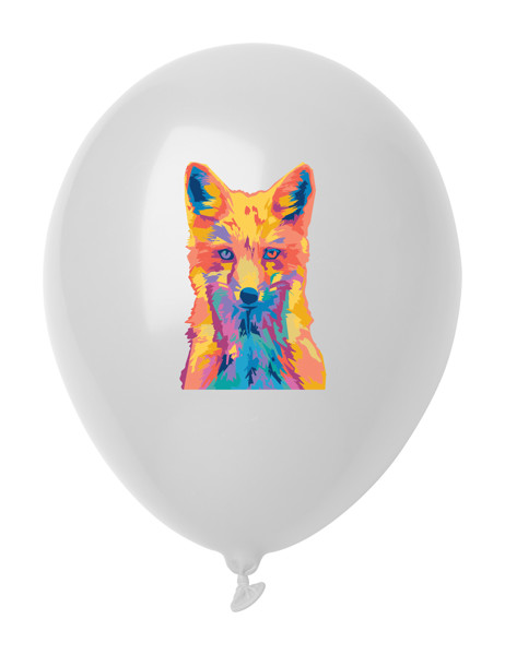Balloon CreaBalloon, Pastel Colour - White
