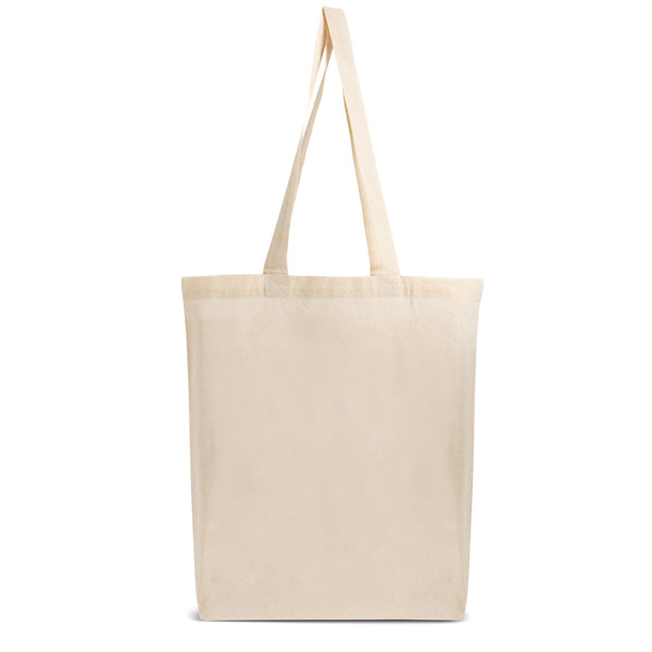 Sac Avec Base Soufflet 100% Coton 140G