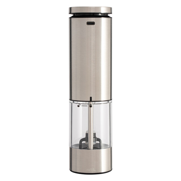 Electric salt or pepper mill CEVARO - silver