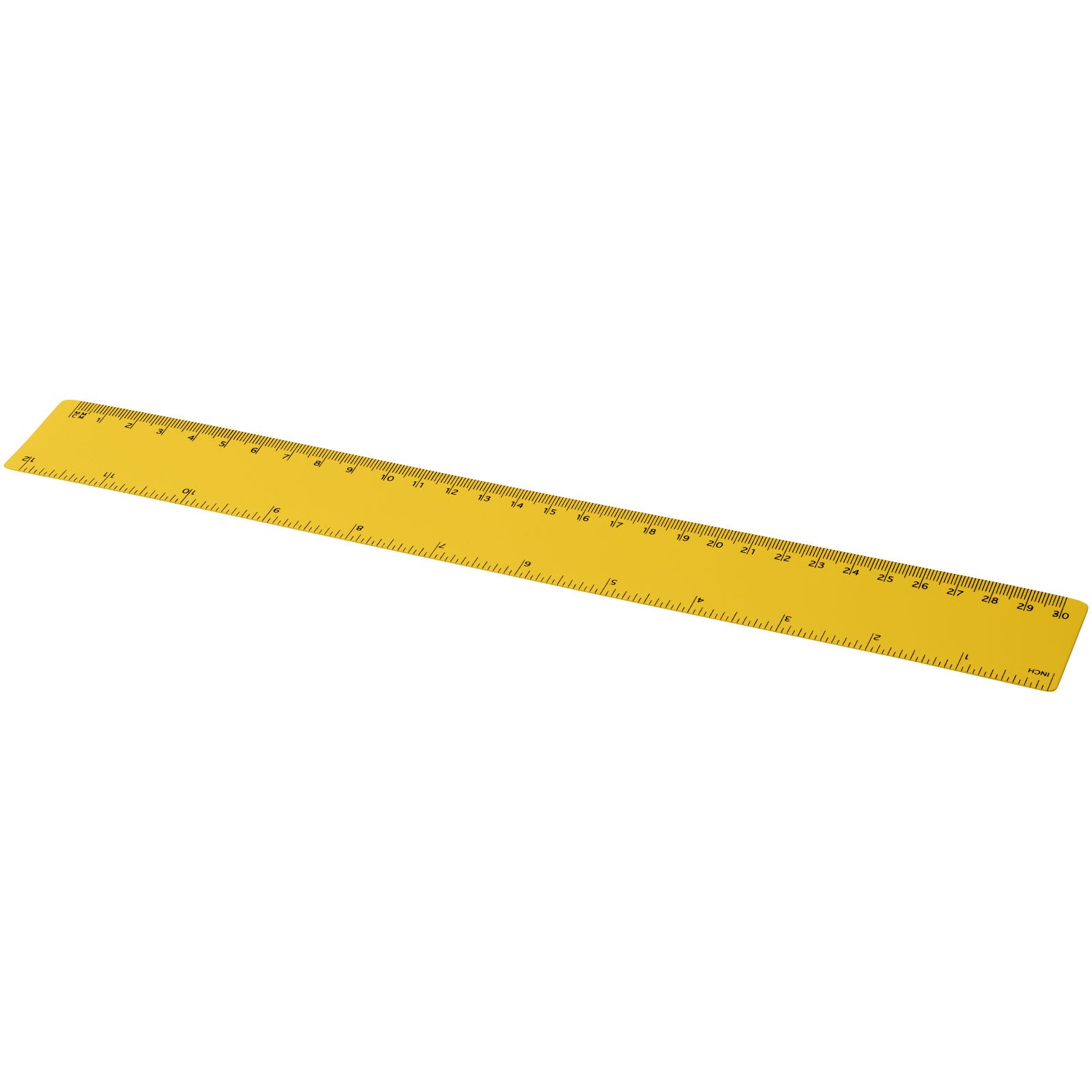 Linijka Rothko PP o długości 30 cm - Żółty