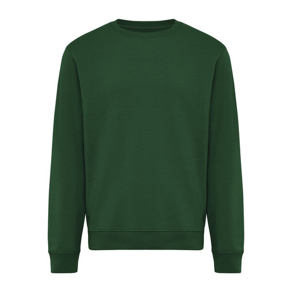 Mikina IQONIQ Torla z recyklované bavlny - Forest Green / S