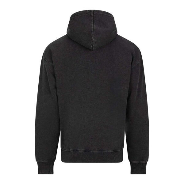 Vintage Washed Hoodie - Washed Black / XS