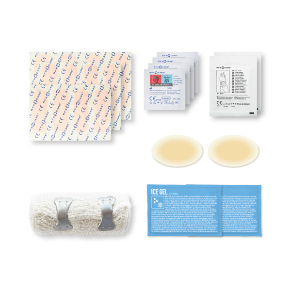 MyKit Sport First Aid Kit with paper pouch - Kraft Brown